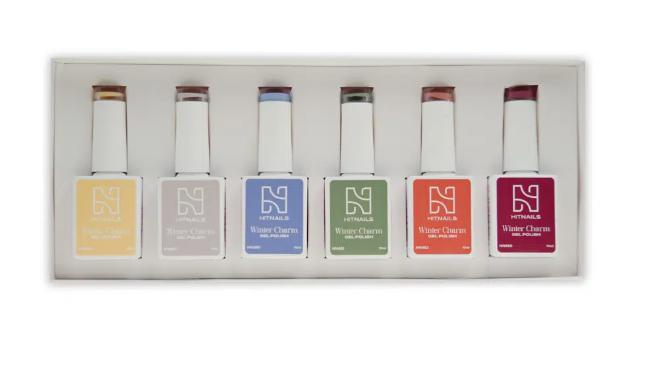 Gel Polish Winter Charm - 6 cores