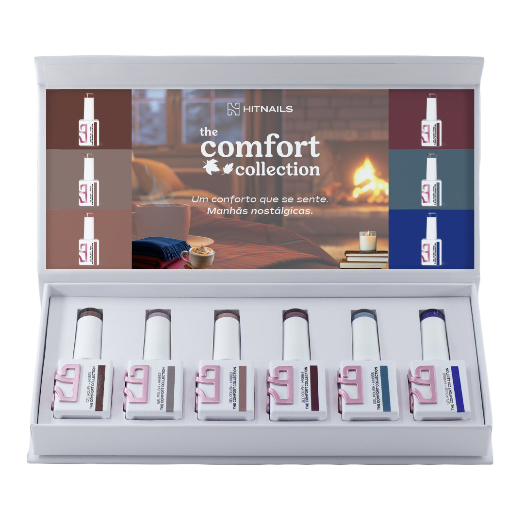 Gel Polish The Comfort Collection - 12 Cores