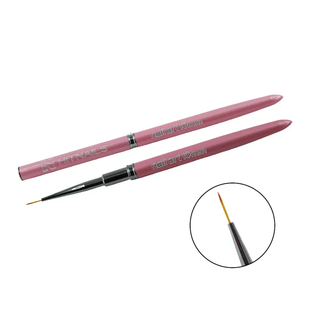 Pincel Nail Art com Tampa 10mm